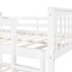 preview thumbnail 12 of 11, Full over Full Bunk Bed with Ladder