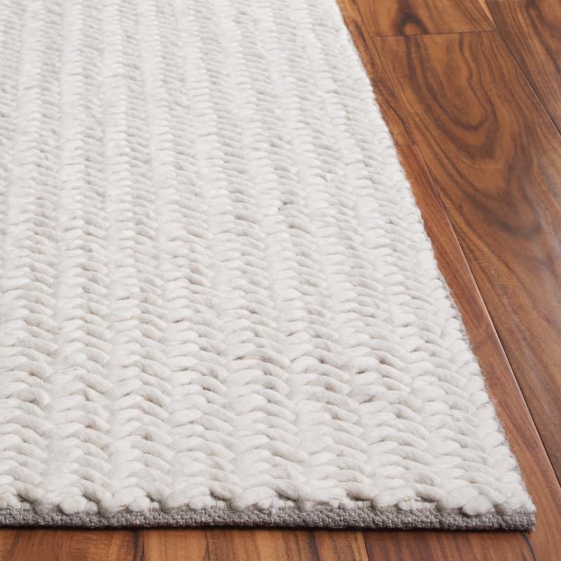 SAFAVIEH Hand-Loomed Natura Kora Transitional Wool Rug
