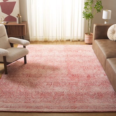 SAFAVIEH Handmade Abstract Zenzi Modern Wool Rug