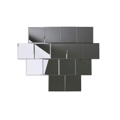 Tilebay 7" x 7" Beveled Edge Mirror Backsplash Kitchen Tiles