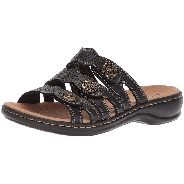 clarks womens leisa grace slide sandals