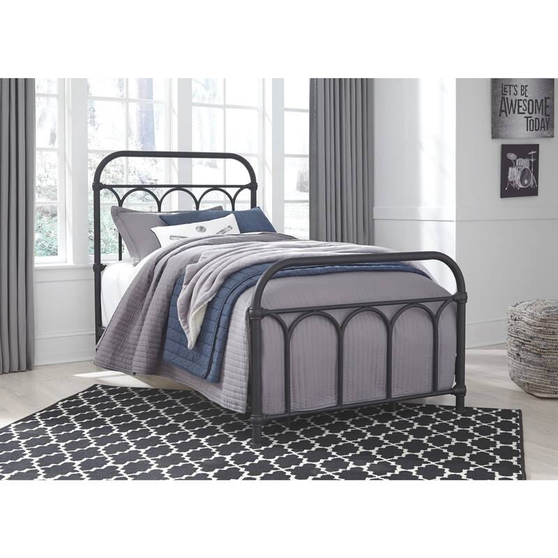 Nashburg Twin Metal Bed - Multi
