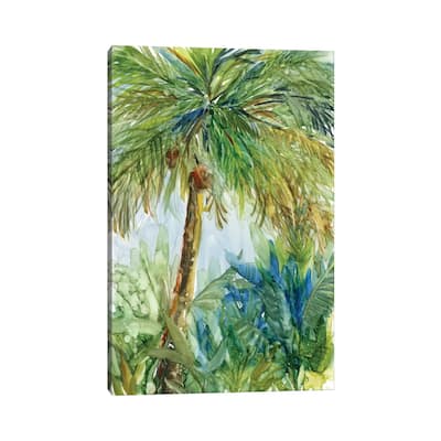 iCanvas "Vintage Palm" by Carol Robinson Canvas Print