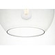 preview thumbnail 11 of 11, Elegant Lighting Baxter 3 Light 20" Wide Multi Light Pendant with