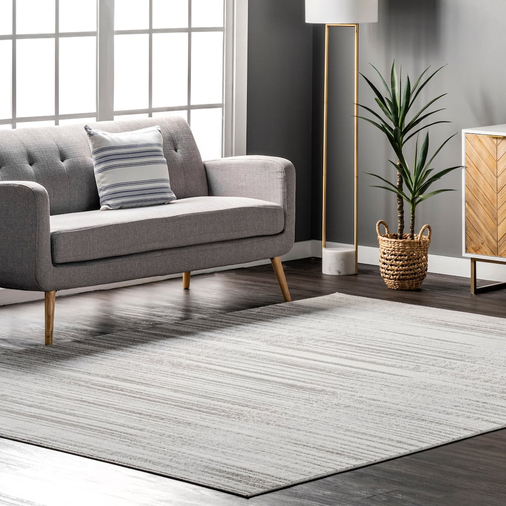 Nuloom Kiley Faded Serene Stripes Area Rug