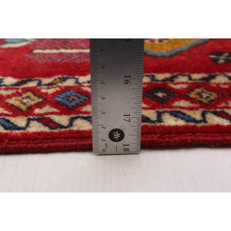 ECARPETGALLERY Hand-knotted Konya Anatolian Red Wool Rug - 3'1 x 10'11