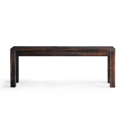 Grain Wood Furniture Montauk Solid Wood Backless Bench