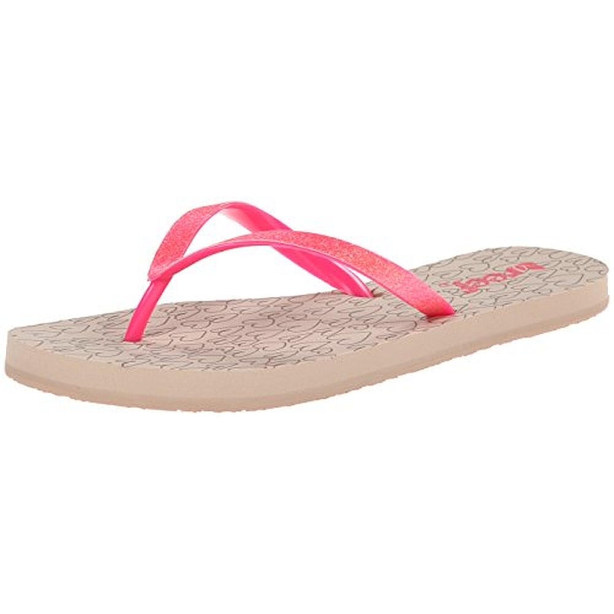 reef women's glitter flip flops