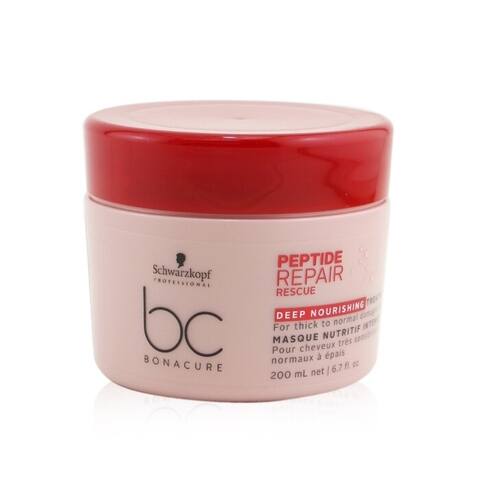 Schwarzkopf - Bc Bonacure Peptide Repair Rescue Deep Nourishing Treatment (For Thick To Normal Damaged