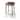 Maxwell 32"H Seat Leather and Metal Square Bar Stool