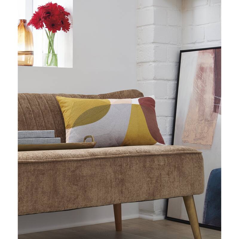 Signature Design by Ashley Varness Gray/Yellow Pillow (Set of 4)