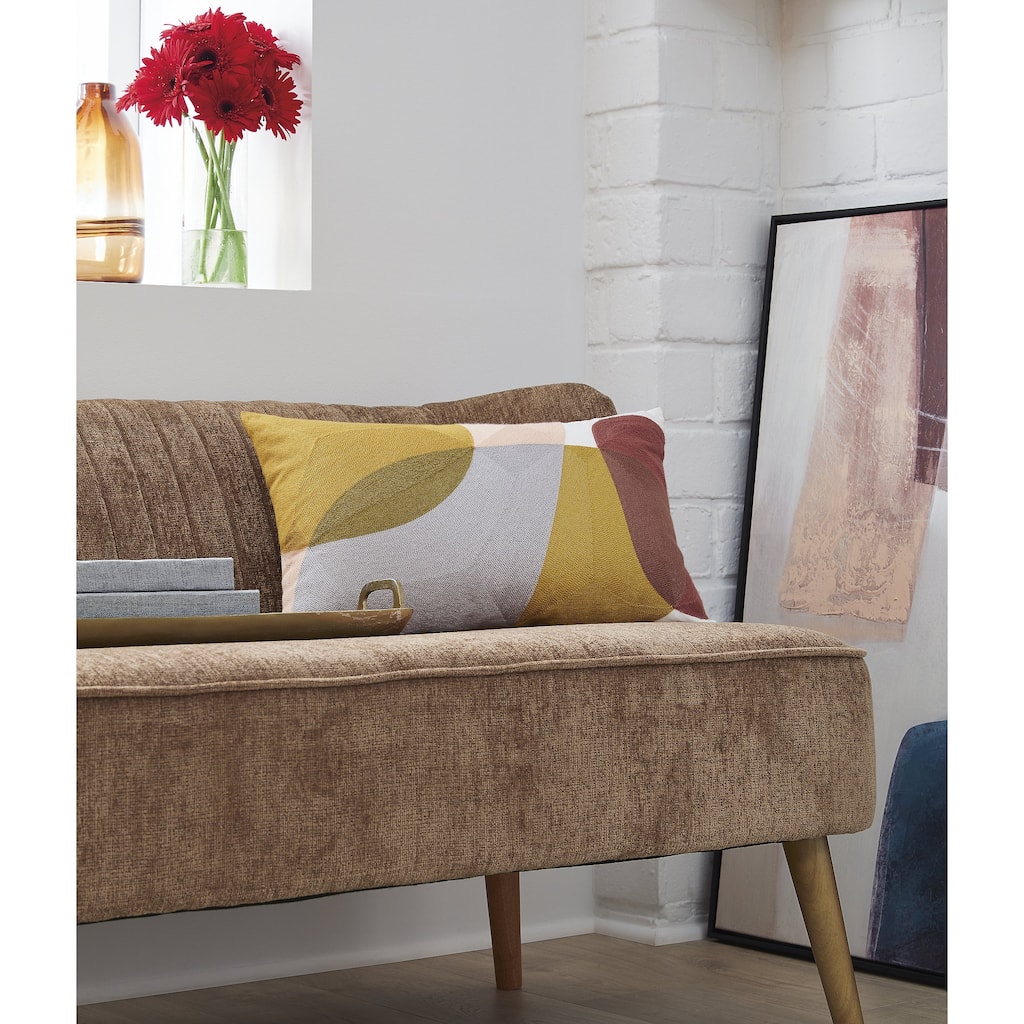 Signature Design by Ashley Varness Gray/Yellow Pillow (Set of 4)