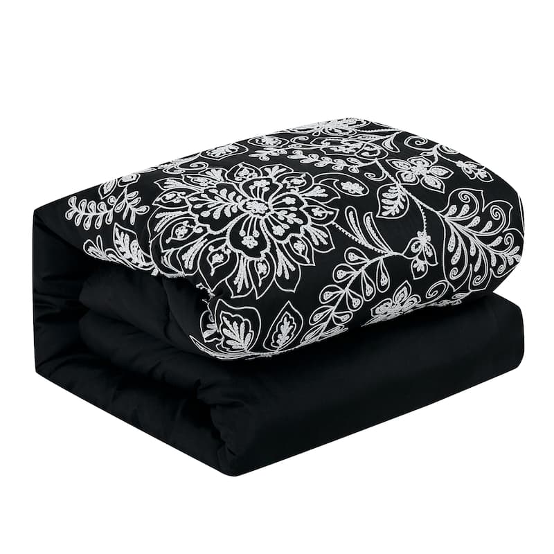 Shatex Naarah 7 Pieces Oversized Bedding Comforter Set All-season Reversible Bed in a Bag