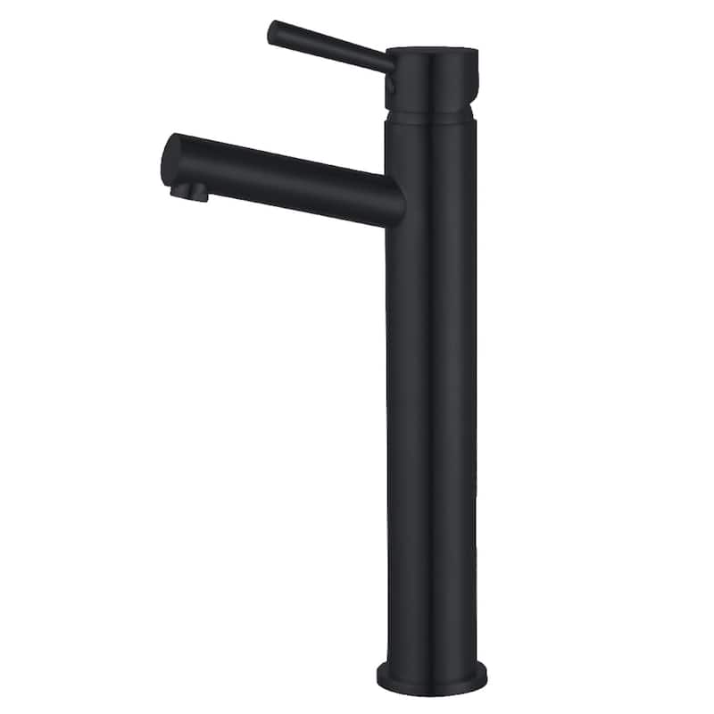 Kingston Brass Concord 1.2 GPM Deck Mounted Single Hole Bathroom - Matte Black