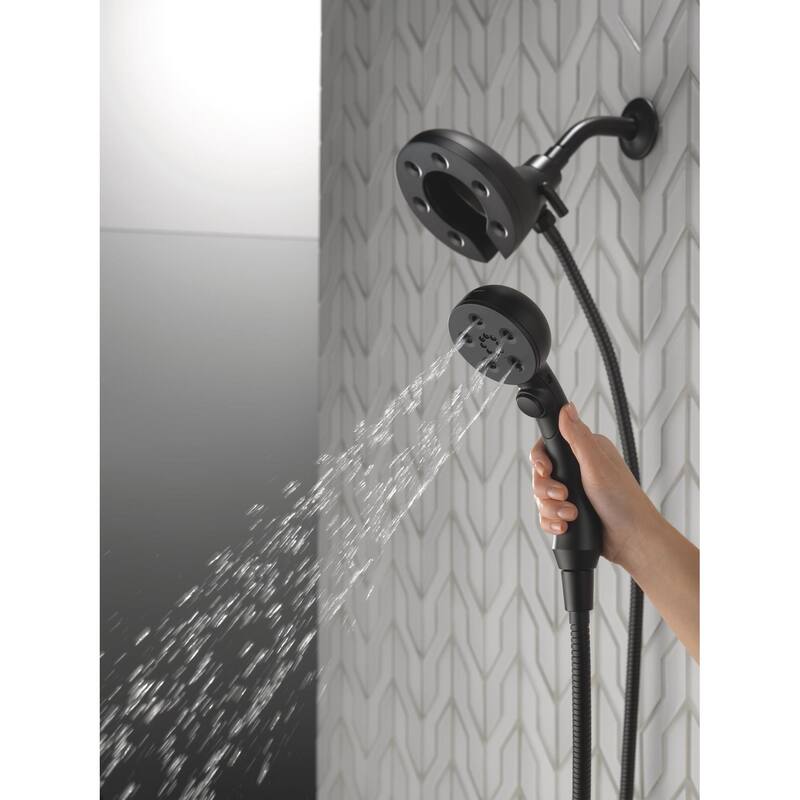 Delta In2ition 2.5 GPM 2-in-1 Multi Function Shower Head and Hand