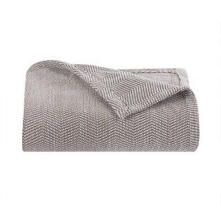 Babyhug Sherin & Poly Wool All Season Blanket Elephant Design - White Green (Blanket's Fur Color May Vary) main image 1