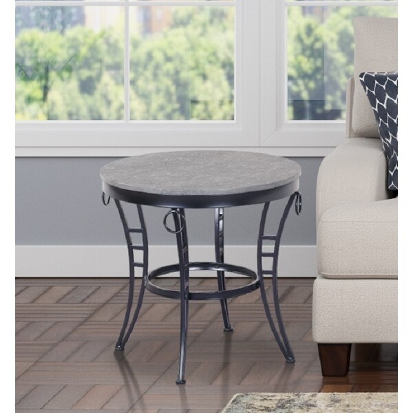 Top Product Reviews For Zinelli Round End Table 28792073 Overstock