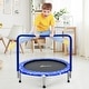 preview thumbnail 2 of 10, Costway 36'' Kids Trampoline Rebounder W/Full Covered Handrail & Pad