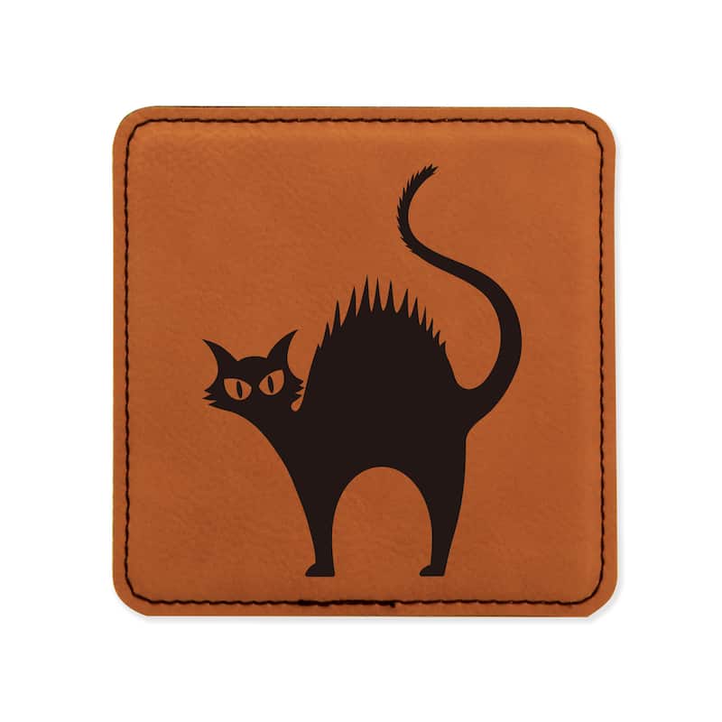 Halloween Personalized Square Coasters - Set of 6 - Square Halloween 19