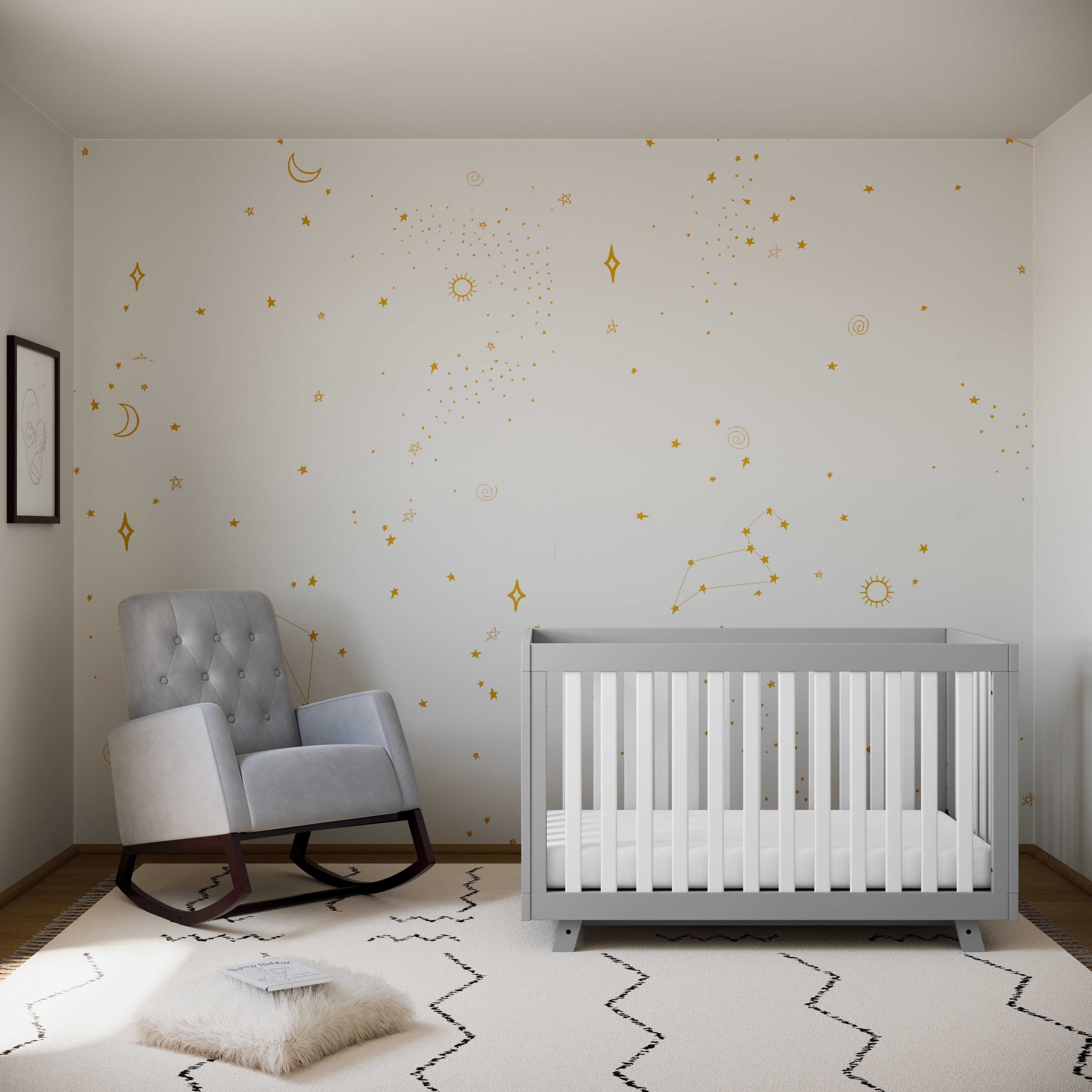 Storkcraft Northern Lights Nursery Rocker Bed Bath Beyond