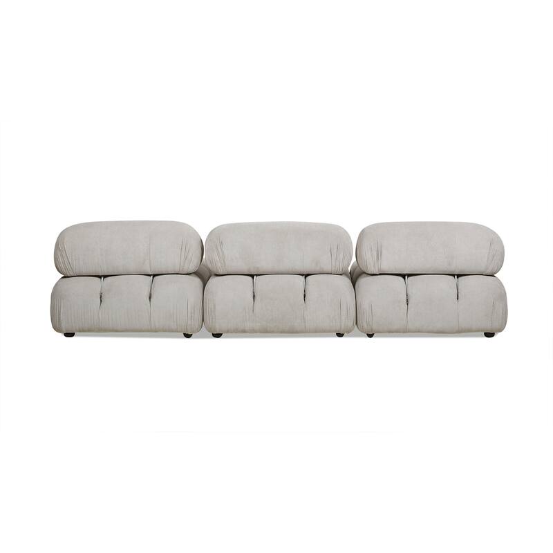Marcel 109.5" Bubble Modular Modern Reversible Sectional