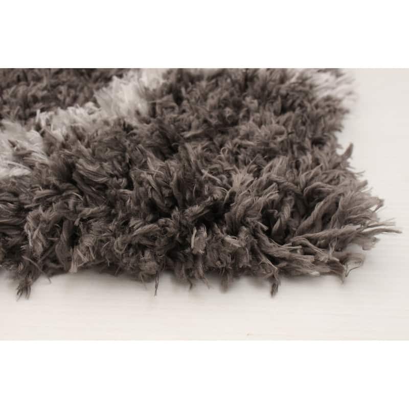 ECARPETGALLERY Agadir Trellis Moroccan Shag Rug