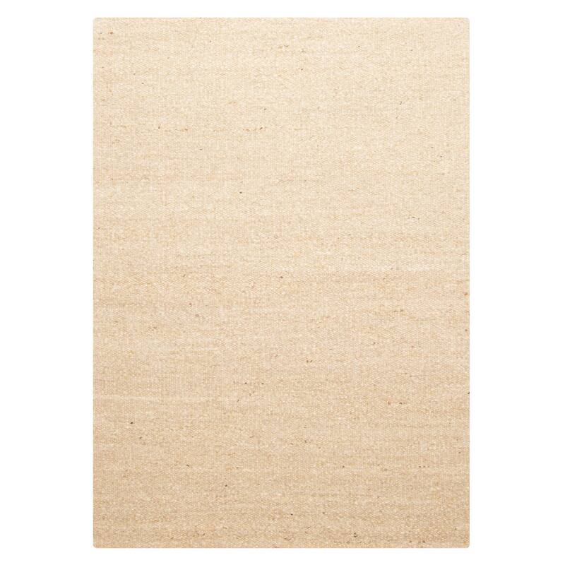 ECARPETGALLERY Braid weave Sienna Tan Wool Rug - 4'9 x 6'7