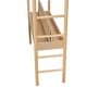 preview thumbnail 40 of 82, Teddy Fleece Wood Loft Bed with Shelves, Storage Bed Frame with Drawers and Desk, for Kids Boys Girls Teens