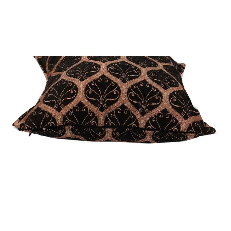 Trellis Myrtus Chenille Decorative Contemporary Turkish Pillow