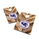 preview thumbnail 1 of 3, High Point HPU Panthers 2x4 Cornhole Boards Include Carrying Case