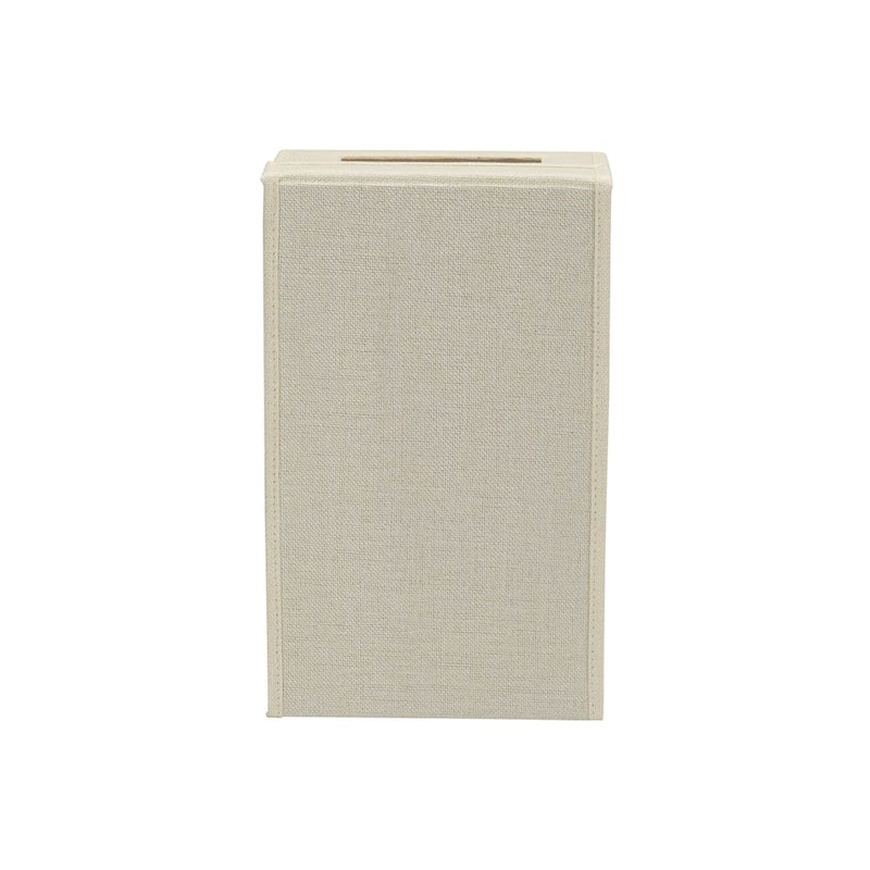 Household Essentials Small Drop Front Shoe Box, Cream, 2-Pack - 8'' x 13'' x 5''