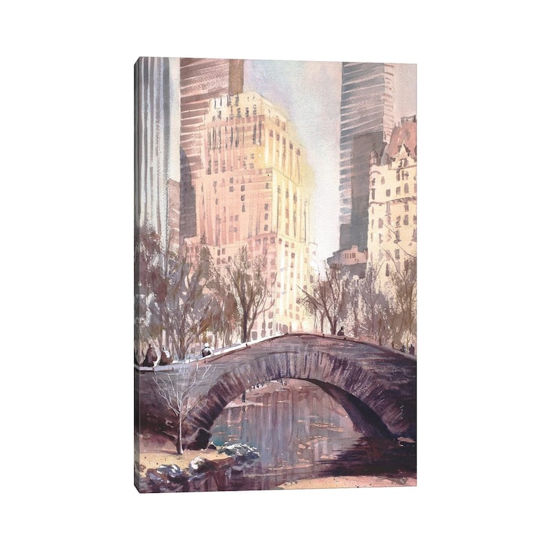 iCanvas "Central Park Bridge - NYC" by Ryan Fox Canvas Print