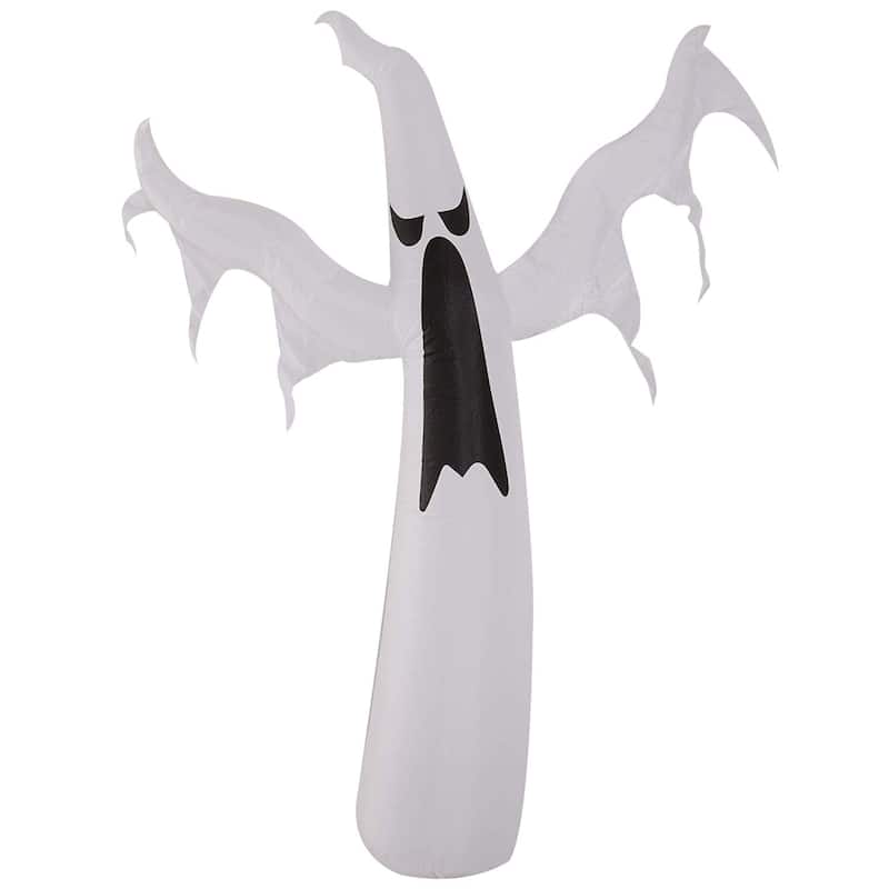HOMCOM 6' Creepy Ghost Inflatable Halloween Decoration