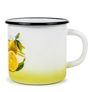 STP-Goods 33.8-oz Lemons Enamelware Mug - Bed Bath & Beyond - 31490540