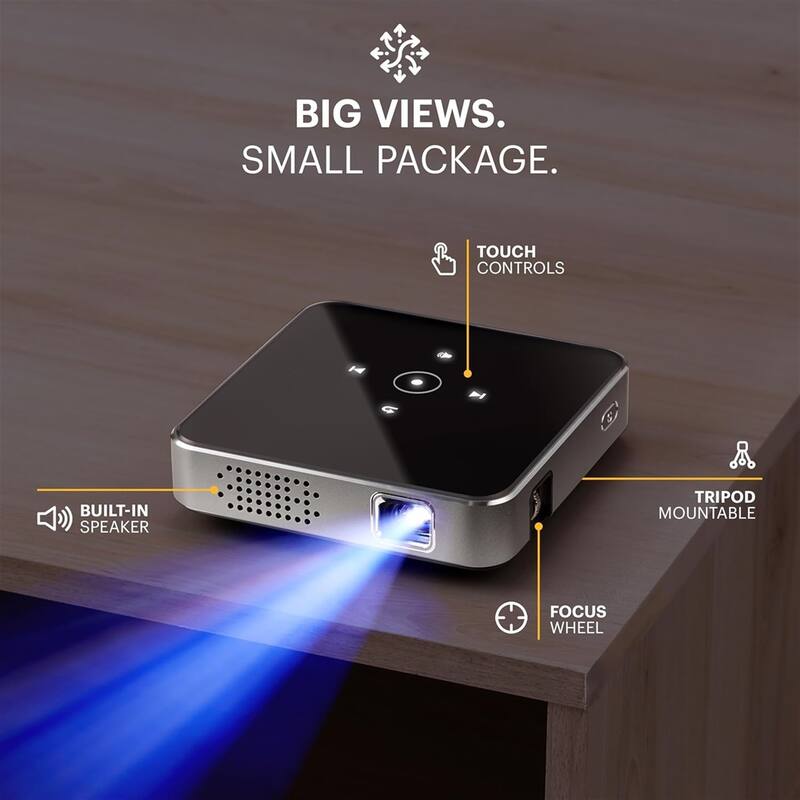 Kodak Luma 75 Ultra Mini Projector, Portable Pico Projector with Carrying Case