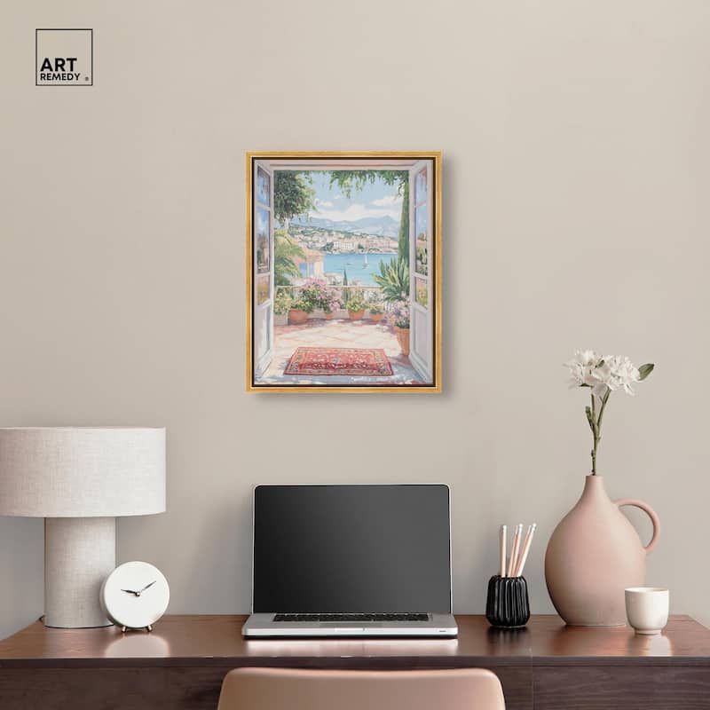 Room with a View Canvas by Art Remedy