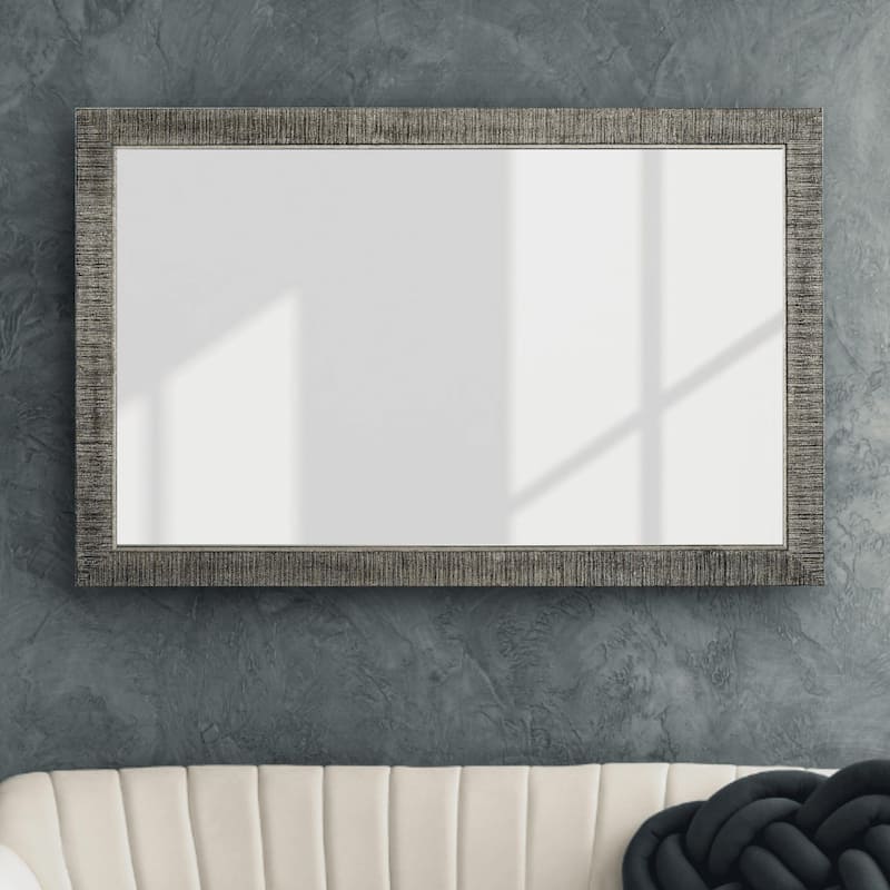 Frame My Mirror Black Framed Mirror, Huntington Design