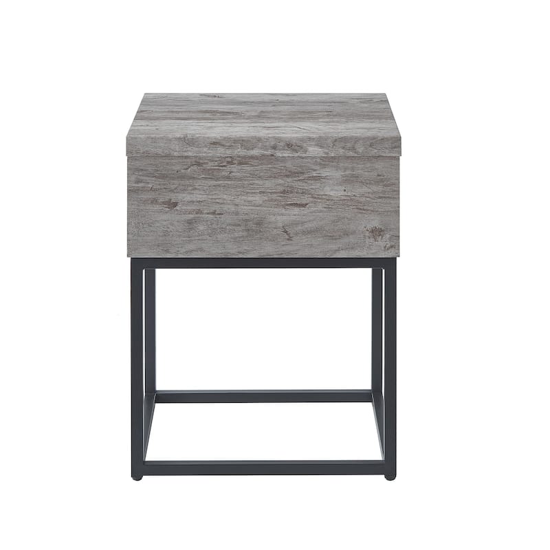 Contemporary Storage End table For Living Room