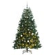 preview thumbnail 48 of 63, vidaXL Christmas Tree Outdoor Artificial Hinged Christmas Tree with Stand