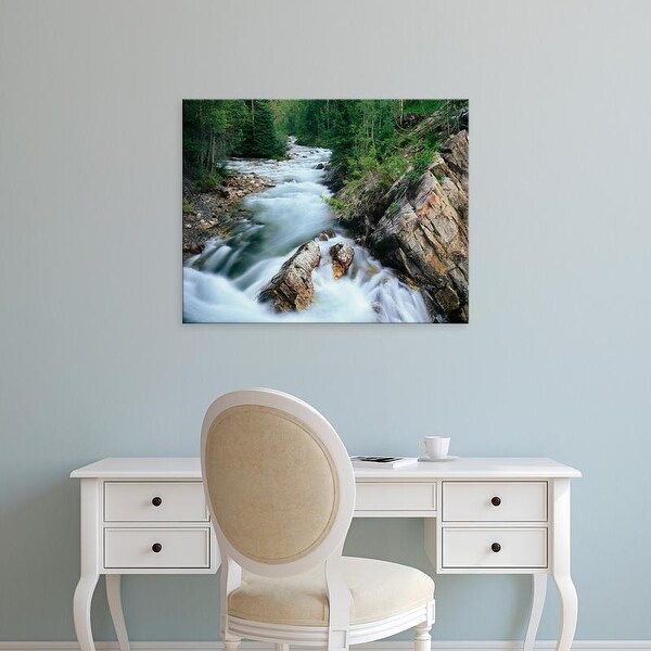 Easy Art Prints Adam Jones's 'Crystal River' Premium Canvas Art