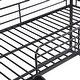 preview thumbnail 5 of 16, Multi-functional Twin Size Metal Bunk Bed with Ladders and Slide, Divided into Platform and Loft Bed