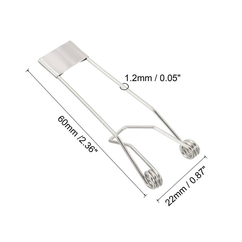 Downlight Spring Clip Ceiling Lamp Recessed Lighting Fix Clamps - 60x22mm, 20pcs