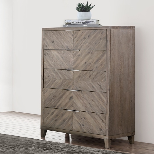 Abbyson Felix Chevron Chest. Opens flyout.