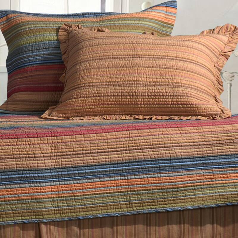 Greenland Home Fashions Katy 5-piece Striped Cotton Daybed Set