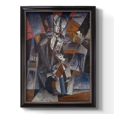 The Musician Premium Framed Canvas- Ready to Hang