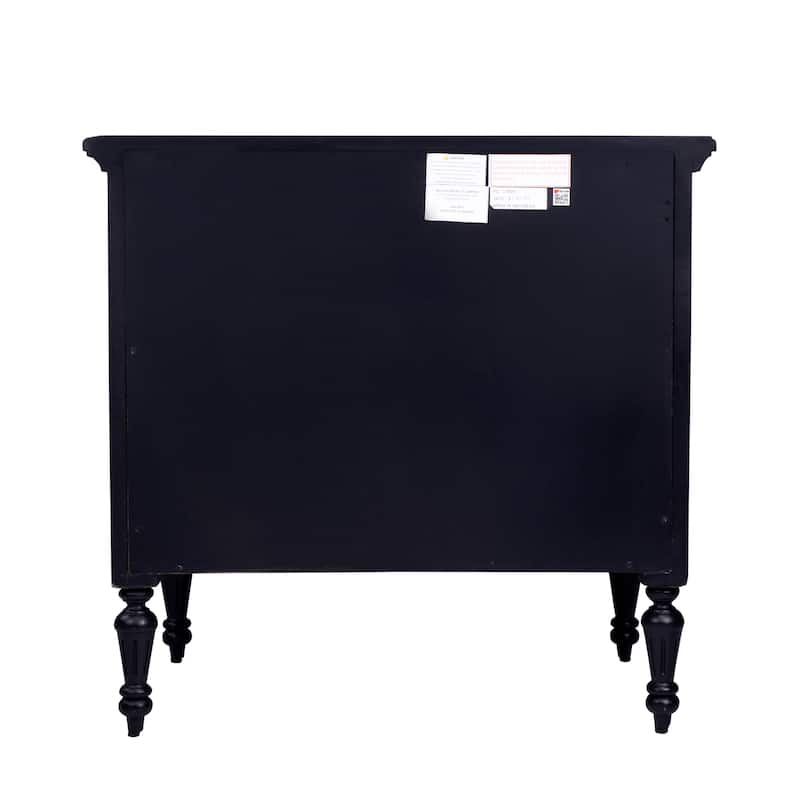 Easterbrook 31.5 in. W Rectangular Wood 4-Drawer Accent Chest