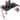 Homall 43 Inches Z Shaped Gaming Desk Carbon Fiber Surface