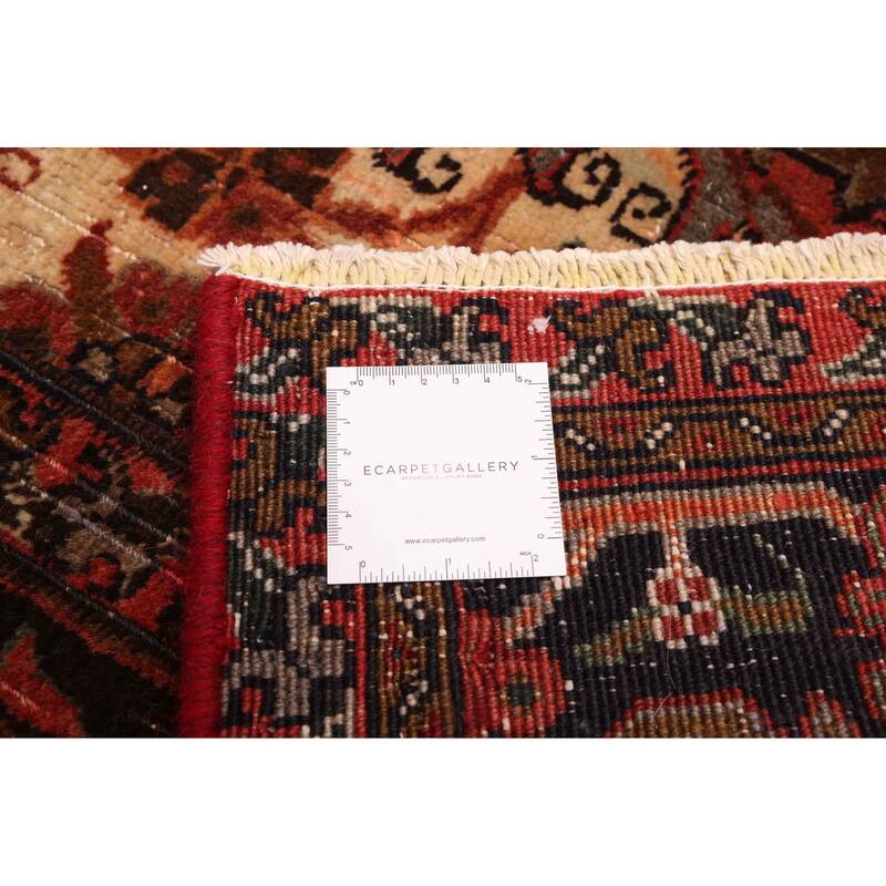 ECARPETGALLERY Hand-knotted Sarabi Dark Red Wool Rug - 9'8 x 12'10