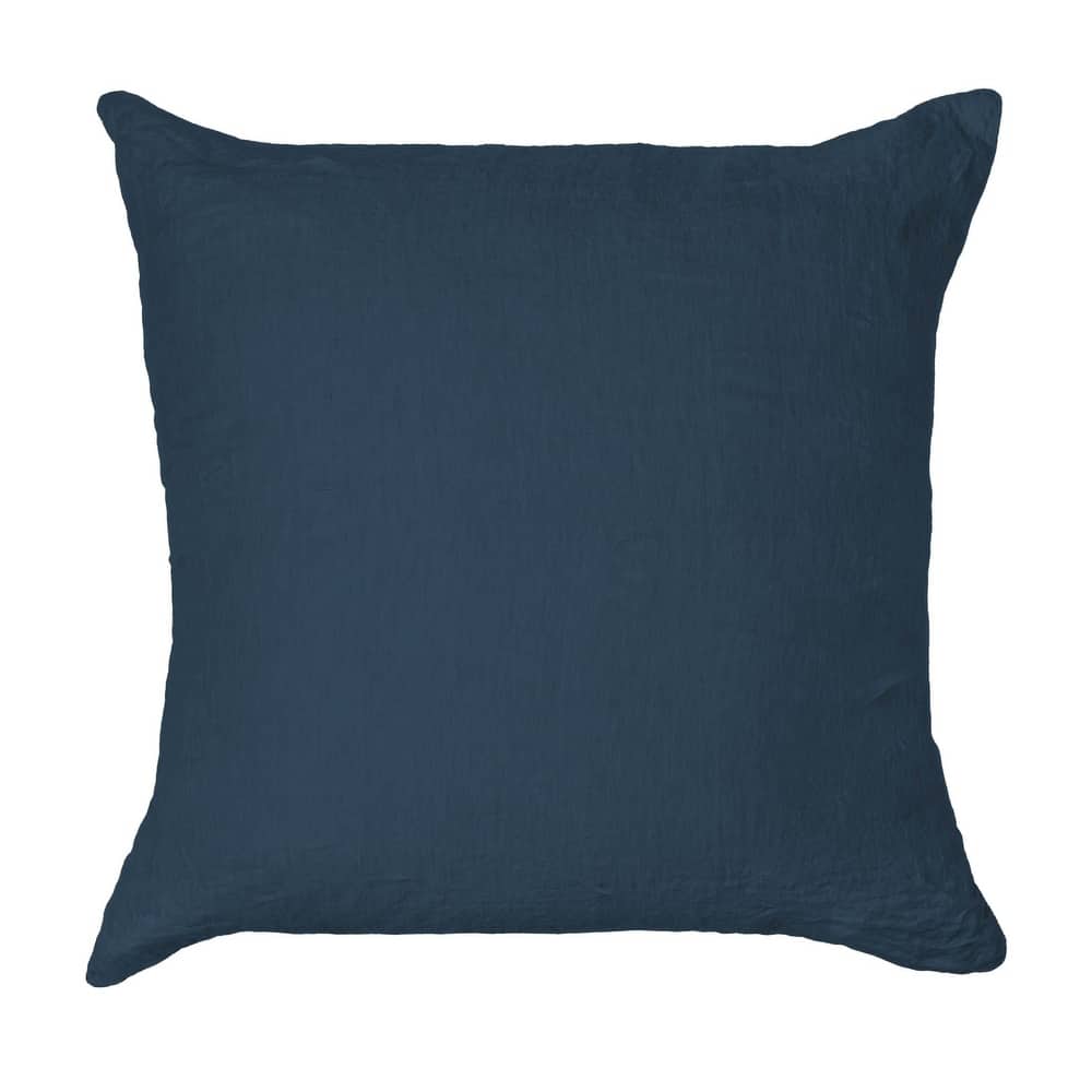 100% French Linen Throw Pillow Sham by BOKSER HOME