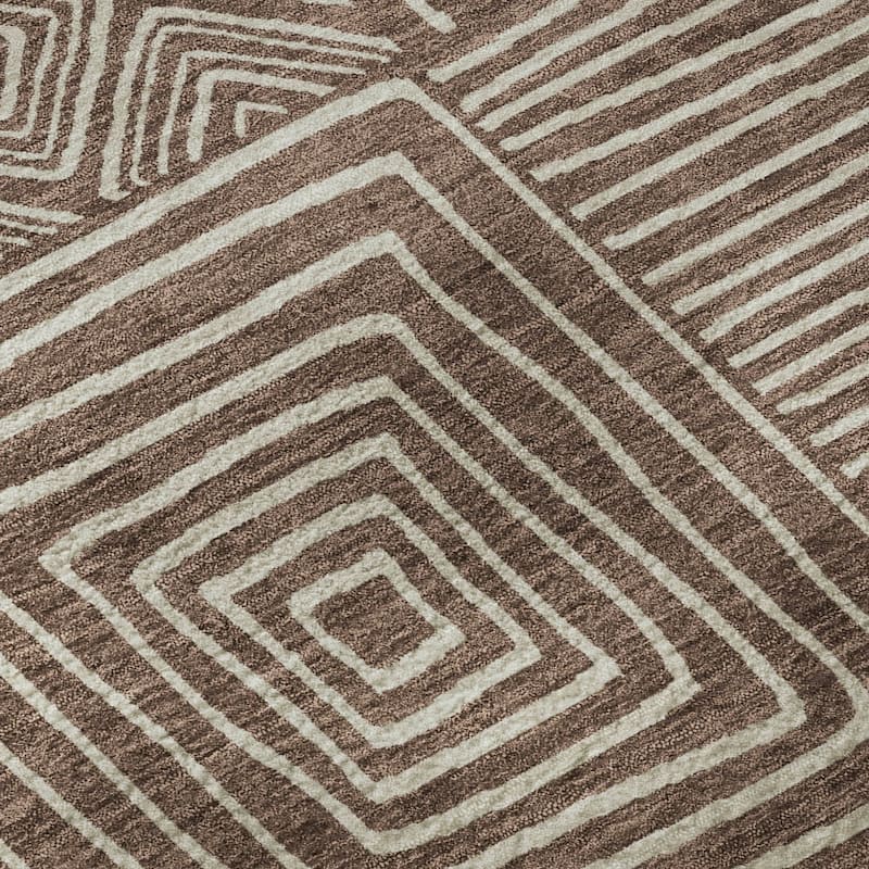 Premium Washable Super Soft Geo Motif Mayfield Rug